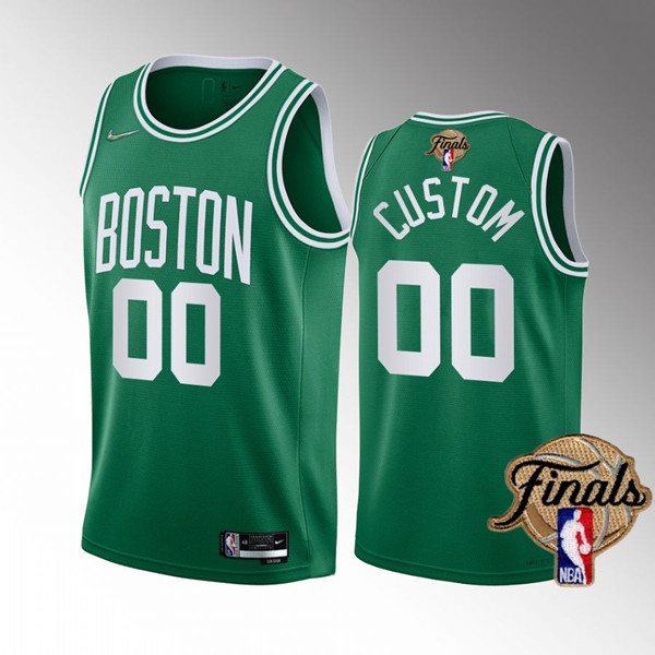 Men's Boston Celtics Active Player Custom 2022 Green NBA Finals Stitched Jersey Men's Boston Celtics Active Player Custom 2022 Green NBA Finals Stitched Jersey
